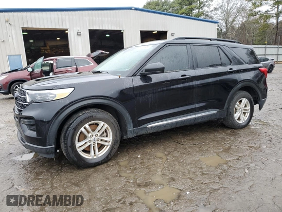 2020 Ford Explorer XLT with VIN 1FMSK7DH3LGB45861, listed as a Copart auction lot 44734485 with 103,422 mi miles and Salvage Title. Bid and sale history available at carsss.com. Image 1.