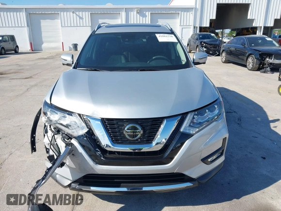 2019 Nissan Rogue SV with VIN 5N1AT2MT9KC712922, listed as a IAAI auction lot 41881530 with 21,489 mi miles and . Bid and sale history available at DreamBid. Image 12.