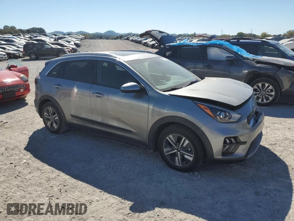 2022 Kia Niro LXS with VIN KNDCB3LC7N5498674, listed as a Copart auction lot 77091584 with 33,148 mi miles and Clean Title. Bid and sale history available at carsss.com. Image 4.