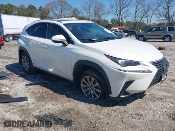 2021 Lexus NX 300h with VIN JTJDJRDZXM5011492, listed as a IAAI auction lot 41786978 with 75,000 mi miles and . Bid and sale history available at DreamBid. Image 1.