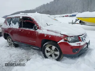2017 Jeep Compass High Altitude with VIN 1C4NJDEBXHD204894, listed as a IAAI auction lot 41260201 with 96,529 mi miles. Bid and sale history available at carsss.com. Image 1.