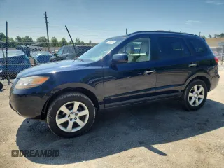 2009 Hyundai Santa Fe Limited with VIN 5NMSH13E29H313773, listed as a Copart auction lot 61586005 with 144,560 mi miles and Salvage title. Bid and sale history available at DreamBid. Image 1.