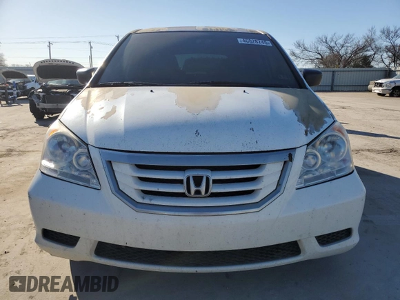 2008 Honda Odyssey LX with VIN 5FNRL38248B039337, listed as a Copart auction lot 46828745 with 321,269 mi miles and Clean Title. Bid and sale history available at carsss.com. Image 5.