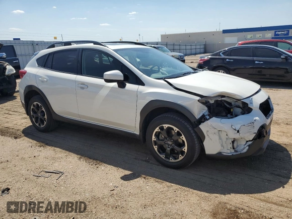 2021 Subaru Crosstrek Premium with VIN JF2GTAEC4MH387465, listed as a Copart auction lot 55343395 with 60,409 mi miles and Salvage title. Bid and sale history available at DreamBid. Image 4.