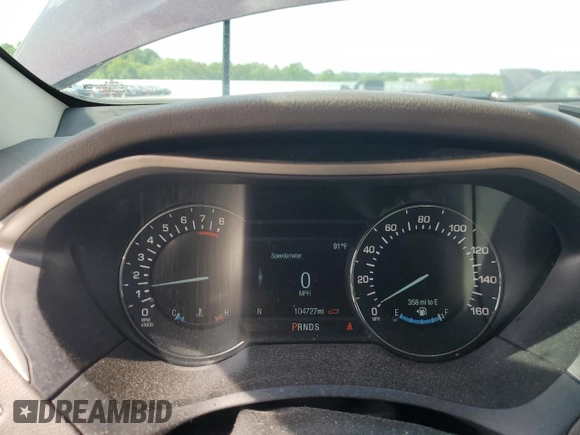 2017 Lincoln MKZ Select z VIN 3LN6L5C97HR649682, wystawiony jako Copart lot #55233965 z przebiegiem 104 727 mil mil oraz Szkoda całkowita • Salvage title. Historia ofert i sprzedaży dostępna na DreamBid. Obrazek 9.