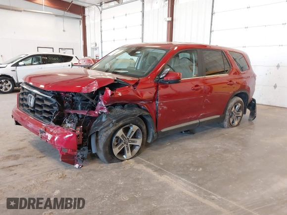 2023 Honda Pilot EX-L z VIN 5FNYG1H50PB019244, wystawiony jako IAAI lot #42091449 z przebiegiem 11 857 mil mil oraz . Historia ofert i sprzedaży dostępna na DreamBid. Obrazek 17.