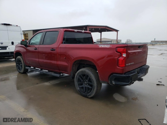 2022 Chevrolet Silverado 1500 LTD LT Trail Boss with VIN 3GCPYFED4NG164408, listed as a Copart auction lot 82529574 with 63,619 mi miles and Salvage Title. Bid and sale history available at carsss.com. Image 2.
