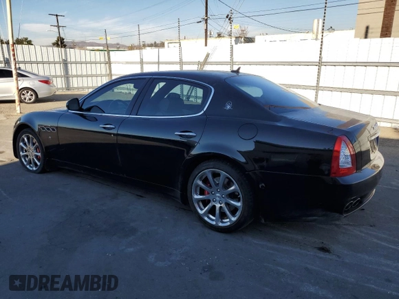 2012 Maserati Quattroporte S z VIN ZAM39JKA3C0065472, wystawiony jako Copart lot #82330244 z przebiegiem 56 883 mil mil oraz Szkody całkowita. Historia ofert i sprzedaży dostępna na DreamBid. Obrazek 2.