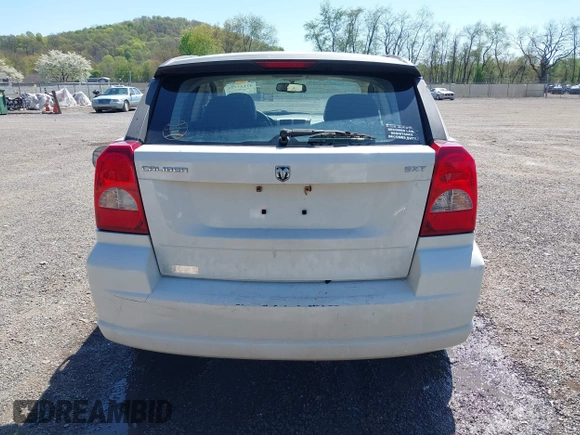 2007 Dodge Caliber SXT with VIN 1B3HB48BX7D160420, listed as a IAAI auction lot 42133771 with 169,796 mi miles and . Bid and sale history available at DreamBid. Image 17.