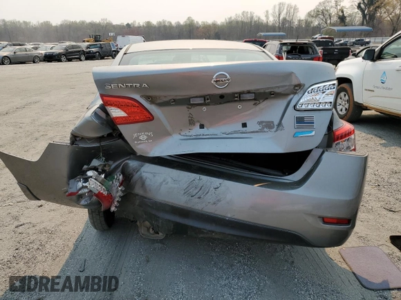 2013 Nissan Sentra S with VIN 3N1AB7AP7DL755175, listed as a Copart auction lot 50788075 with 121,829 mi miles and Salvage Title. Bid and sale history available at DreamBid. Image 6.