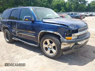 2001 Chevrolet Tahoe LT with VIN 1GNEC13T21R121738, listed as a IAAI auction lot 42336464 with 243,230 mi miles and . Bid and sale history available at DreamBid. Image 1.