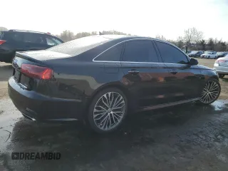 2017 Audi A6 Premium Plus with VIN WAUG8AFC8HN109607, listed as a Copart auction lot 51480755 with 109,309 mi miles and Salvage Title. Bid and sale history available at carsss.com. Image 3.