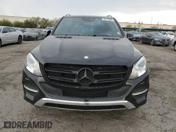 2017 Mercedes-Benz GLE 350 with VIN 4JGDA5JB7HA938252, listed as a Copart auction lot 63116305 with 47,775 mi miles and Salvage title. Bid and sale history available at DreamBid. Image 5.