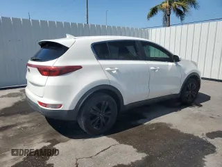 2018 Kia Sportage LX z VIN KNDPMCAC6J7302012, wystawiony jako Copart lot #53845725 z przebiegiem 89 349 mil mil oraz Czysty tytuł • Clean title. Historia ofert i sprzedaży dostępna na DreamBid. Obrazek 3.