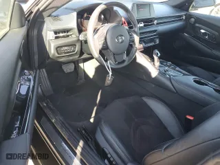 2020 Toyota GR Supra 3.0 with VIN WZ1DB4C0XLW025666, listed as a Copart auction lot 87545075 with 18,840 mi miles and Salvage Title. Bid and sale history available at carsss.com. Image 8.