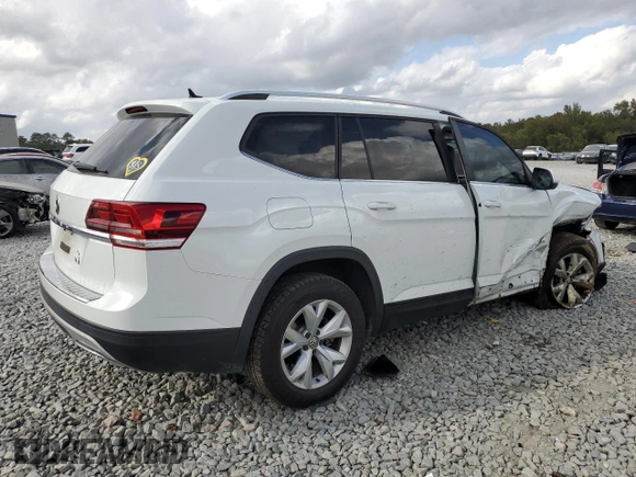 2019 Volkswagen Atlas SE z VIN 1V2DP2CA4KC608035, wystawiony jako Copart lot #79404024 z przebiegiem 90 464 mil mil oraz Szkoda całkowita • Salvage title. Historia ofert i sprzedaży dostępna na DreamBid. Obrazek 3.