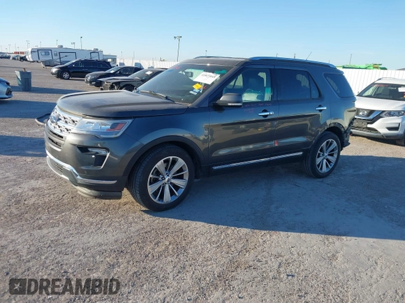 2018 Ford Explorer Limited with VIN 1FM5K7F86JGA37810, listed as a IAAI auction lot 41827445 with 96,635 mi miles and . Bid and sale history available at carsss.com. Image 15.