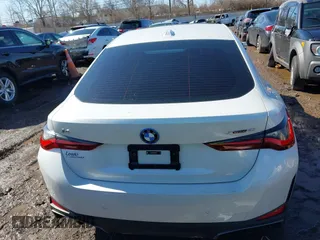 2024 BMW i4 xDrive40 with VIN WBY83FB0XRFS41891, listed as a IAAI auction lot 41630295 with 7,287 mi miles. Bid and sale history available at carsss.com. Image 17.