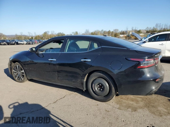 2021 Nissan Maxima SV with VIN 1N4AA6CV1MC506491, listed as a Copart auction lot 53665475 with 108,577 mi miles and Salvage Title. Bid and sale history available at DreamBid. Image 2.