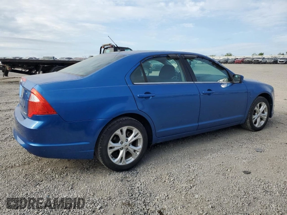 2012 Ford Fusion SE with VIN 3FAHP0HG7CR105628, listed as a Copart auction lot 53709785 with 73,975 mi miles and Salvage Title. Bid and sale history available at DreamBid. Image 3.