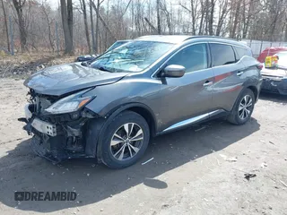 2020 Nissan Murano SV with VIN 5N1AZ2BS7LN105075, listed as a IAAI auction lot 41969595 with 82,491 mi miles and . Bid and sale history available at DreamBid. Image 17.