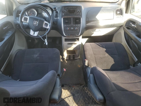 2011 Dodge Grand Caravan with VIN 2D4JN1AG4BR651747, listed as a Copart auction lot 48582855 with Not Provided miles and Salvage Title. Bid and sale history available at DreamBid. Image 8.