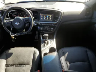 2015 Kia Optima SXL Turbo with VIN 5XXGR4A61FG505339, listed as a Copart auction lot 49026685 with 63,507 mi miles and Salvage Title. Bid and sale history available at DreamBid. Image 8.