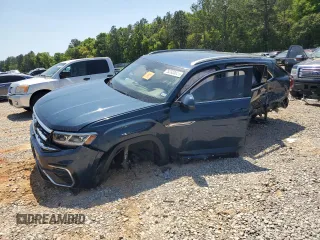 2023 Volkswagen Atlas SEL Premium R-Line z VIN 1V2FE2CA9PC216805, wystawiony jako Copart lot #52333055 z przebiegiem 26 533 mil mil oraz Szkoda całkowita • Salvage title. Historia ofert i sprzedaży dostępna na DreamBid. Obrazek 1.