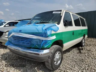 1995 Ford Econoline Wagon XL z VIN 1FBJS31H3SHB34336, wystawiony jako Copart lot #53690465 z przebiegiem 244 618 mil mil oraz Szkoda całkowita • Salvage title. Historia ofert i sprzedaży dostępna na DreamBid. Obrazek 1.