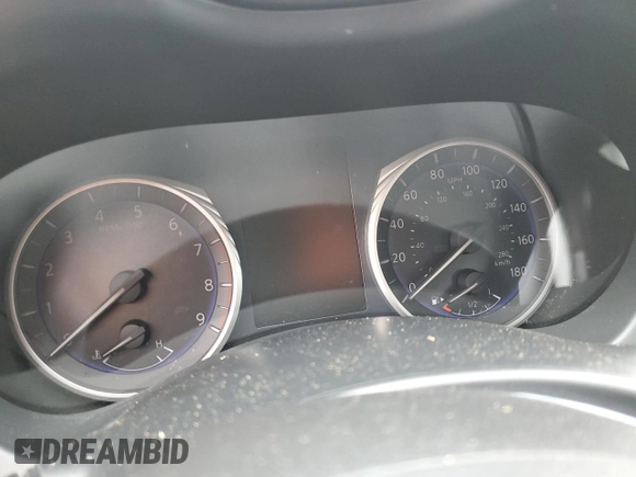 2017 Infiniti Q50 Red Sport 400 with VIN JN1FV7AP7HM850246, listed as a Copart auction lot 58536135 with Not provided miles and Salvage title. Bid and sale history available at DreamBid. Image 9.