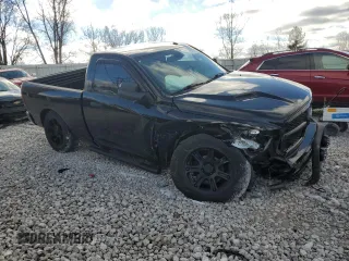 2014 Ram 1500 Tradesman z VIN 3C6JR7AT6EG178677, wystawiony jako Copart lot #47951635 z przebiegiem Nie podano mil oraz Czysty tytuł • Clean title. Historia ofert i sprzedaży dostępna na DreamBid. Obrazek 4.
