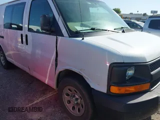 2014 Chevrolet Express Cargo with VIN 1GCSGAFX2E1156590, listed as a IAAI auction lot 42740427 with 351,114 mi miles and . Bid and sale history available at DreamBid. Image 6.