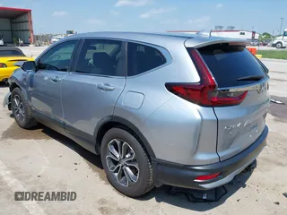 2020 Honda CR-V EX with VIN 7FART6H51LE008457, listed as a IAAI auction lot 42102726 with 47,571 mi miles and . Bid and sale history available at carsss.com. Image 3.