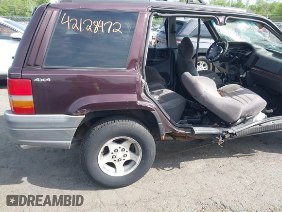 1998 Jeep Grand Cherokee Laredo с VIN 1J4GZ58S1WC103355, выставлен на аукционе IAAI как лот 42128472 с пробегом Не указан миль и . История ставок и продаж доступна на DreamBid. Изображение 14.