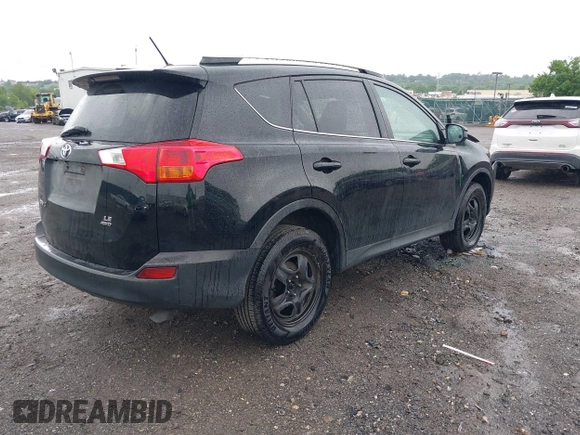 2015 Toyota RAV4 LE with VIN 2T3BFREVXFW356959, listed as a IAAI auction lot 42472457 with Not provided miles and . Bid and sale history available at DreamBid. Image 4.
