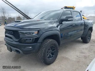 2022 Ram 1500 TRX with VIN 1C6SRFU98NN468568, listed as a IAAI auction lot 41935520 with 16,999 mi miles. Bid and sale history available at carsss.com. Image 2.