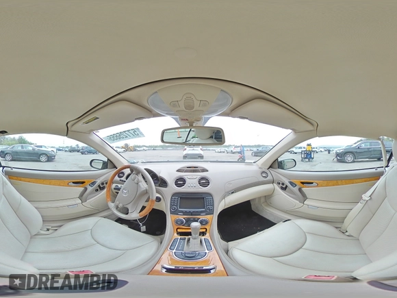 2005 Mercedes-Benz SL 500 z VIN WDBSK75FX5F101381, wystawiony jako Copart lot #57725655 z przebiegiem 45 705 mil mil oraz Szkoda całkowita • Salvage title. Historia ofert i sprzedaży dostępna na DreamBid. Obrazek 15.