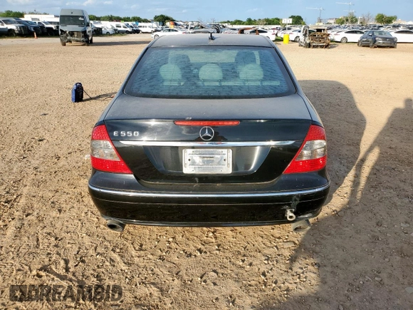 2008 Mercedes-Benz E 550 Sport with VIN WDBUF72X08B248198, listed as a Copart auction lot 65543215 with Not provided miles and Clean title. Bid and sale history available at DreamBid. Image 6.
