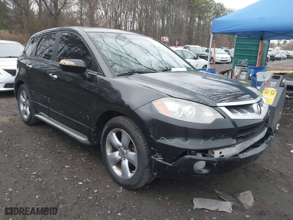 2009 Acura RDX Tech Pkg with VIN 5J8TB18599A000519, listed as a IAAI auction lot 41914817 with 204,441 mi miles. Bid and sale history available at carsss.com. Image 1.