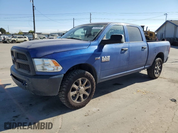 2016 Ram 2500 Tradesman with VIN 3C6TR4CT2GG333037, listed as a Copart auction lot 74725554 with 159,523 mi miles and Salvage title. Bid and sale history available at DreamBid. Image 1.