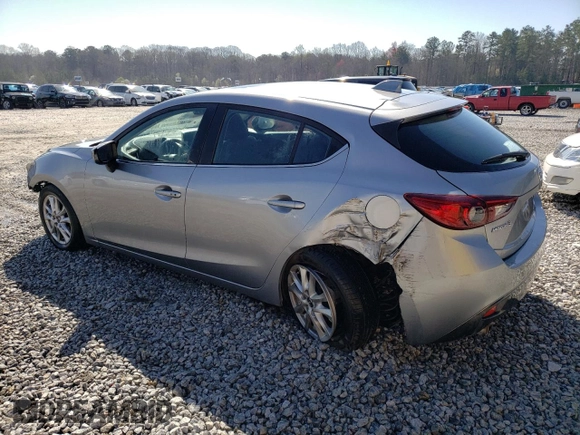2014 Mazda 3 i Grand Touring with VIN JM1BM1M77E1157505, listed as a Copart auction lot 47660155 with 48,580 mi miles and Salvage Title. Bid and sale history available at DreamBid. Image 2.