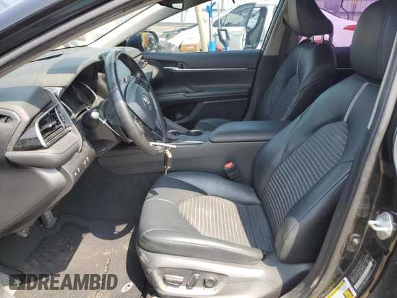 2021 Toyota Camry SE Nightshade with VIN 4T1G11AK3MU526683, listed as a Copart auction lot 51389745 with 55,505 mi miles and Salvage Title. Bid and sale history available at DreamBid. Image 7.