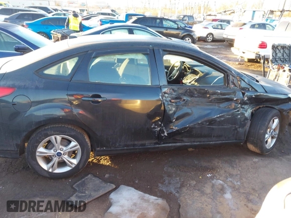 2013 Ford Focus SE with VIN 1FADP3F21DL312717, listed as a IAAI auction lot 41406230 with 97,282 mi miles. Bid and sale history available at carsss.com. Image 14.