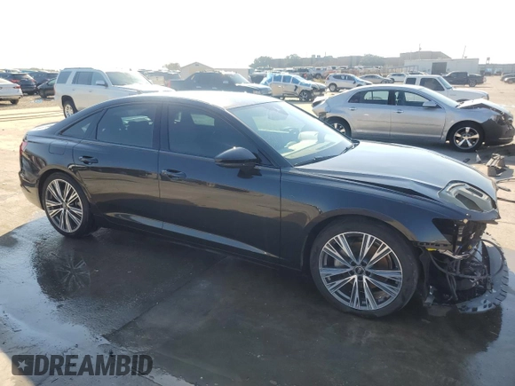 2021 Audi A6 Premium Plus with VIN WAUE3AF2XMN057372, listed as a Copart auction lot 74031954 with 47,651 mi miles and Clean Title. Bid and sale history available at carsss.com. Image 4.