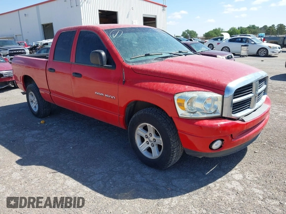2006 Dodge 1500 SLT with VIN 1D7HA18N56S700024, listed as a IAAI auction lot 42160581 with 166,490 mi miles and . Bid and sale history available at carsss.com. Image 1.