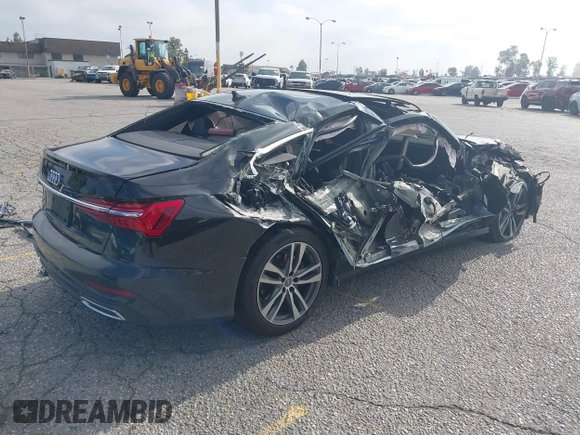 2019 Audi A6 Premium Plus with VIN WAUL2AF26KN116506, listed as a IAAI auction lot 42244879 with Not provided miles and . Bid and sale history available at DreamBid. Image 4.