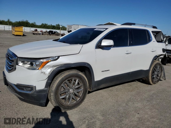 2017 GMC Acadia SLT with VIN 1GKKNMLAXHZ274579, listed as a Copart auction lot 49535915 with 90,204 mi miles and Salvage Title. Bid and sale history available at carsss.com. Image 1.