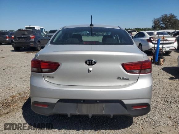 2020 Kia Rio LX with VIN 3KPA24AD1LE284001, listed as a Copart auction lot 49699995 with 75,300 mi miles and Non Repairable. Bid and sale history available at carsss.com. Image 6.