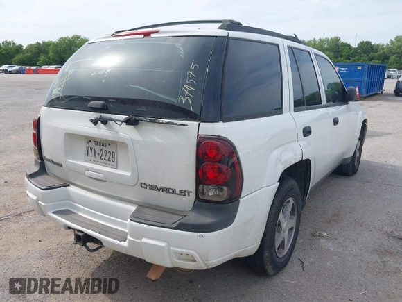 2004 Chevrolet TrailBlazer LT with VIN 1GNDS13S042374575, listed as a IAAI auction lot 42024901 with 237,510 mi miles and . Bid and sale history available at DreamBid. Image 4.