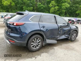 2021 Mazda CX-9 Touring with VIN JM3TCACY2M0512867, listed as a Copart auction lot 56646615 with 92,566 mi miles and Salvage title. Bid and sale history available at DreamBid. Image 3.